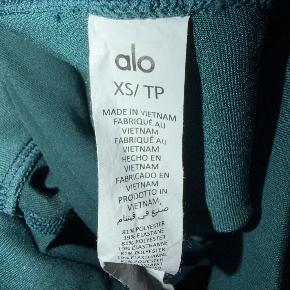 Alo Yoga Airbrush Teal Leggings